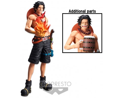 Figura banpresto one piece portgas d.ace