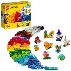 Lego creativo ladrillos creativos transparentes