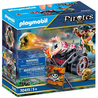 Playmobil pirates pirata con ca&ntilde;on