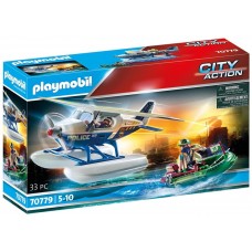 Playmobil policia hidroavion: persecucion contrabandista