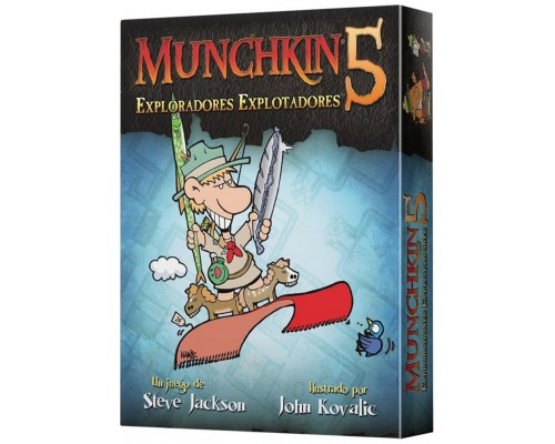 Juego mesa munchkin 5: exploradores pegi