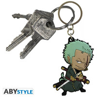 Llavero pvc abystyle one piece zoro