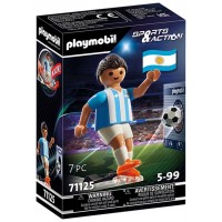 Playmobil jugador fútbol -  argentina