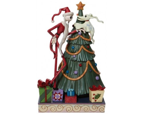 Figura enesco pesadilla antes navidad santa