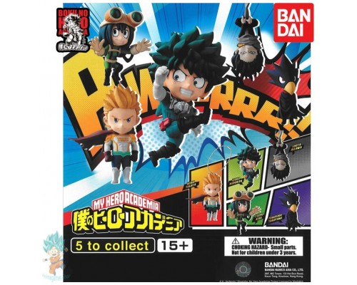 Set gashapon my hero academia llavero
