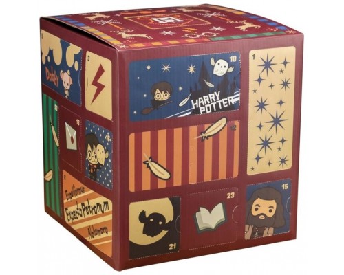 Calendario adviento forma cubo paladone harry