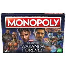 Juego mesa monopoly black panther