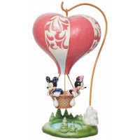 Figura decorativa disney mickey & minnie