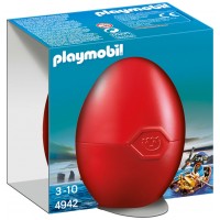 Playmobil huevo pirata con bote