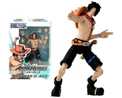 Figura bandai one piece anime heroes
