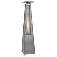Estufa exterior thulos th - ext11 plateada