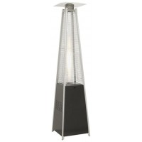 Estufa exterior thulos th - ext11 negra