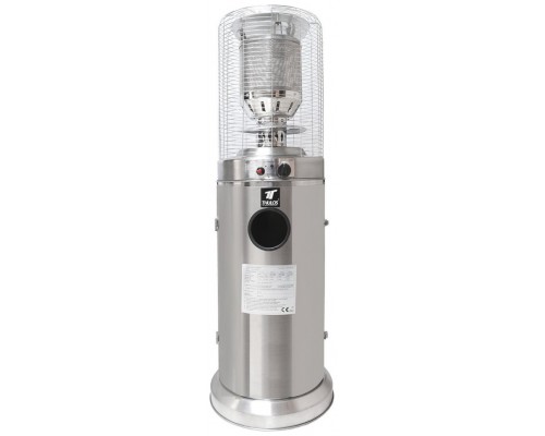 Estufa exterior thulos th - ext12 acero inoxidable