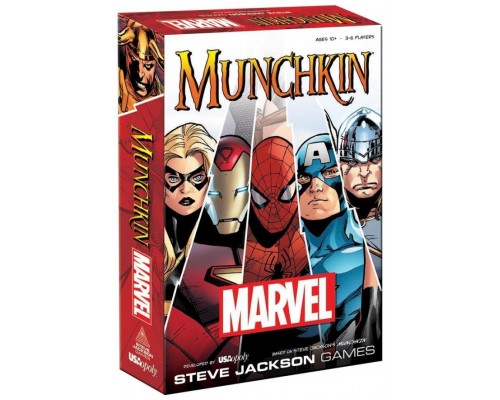 Juego mesa munchkin marvel edition edad