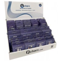 Expositor cables y cargadores qcharx 35