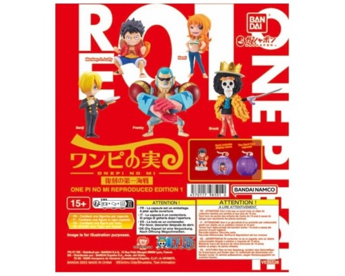 Set gashapon figuras bandai lote 2o