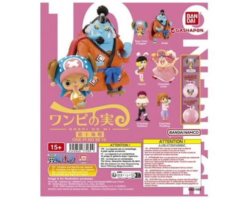Set gashapon figuras bandai lote 20