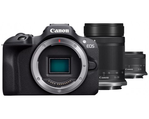 Camara reflex canon eos r100 +