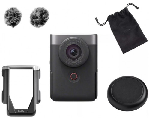 Camara digital canon powershot v10 bk