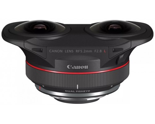 Objetivo canon rf 5.2mm f:2.8l dual