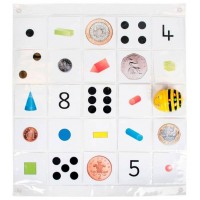 Tapete bee - bot tts transparente grid mat