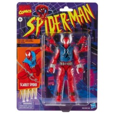 Figura hasbro marvel comics spider - man scarlet