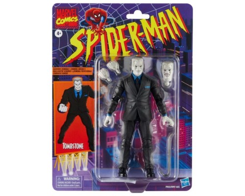 Figura hasbro marvel comics spider - man tombstone