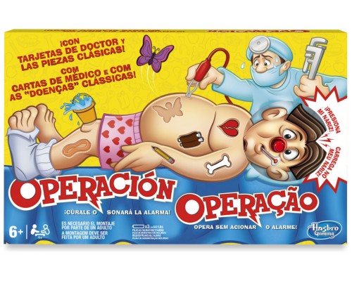 Juego hasbro classic operation refresh
