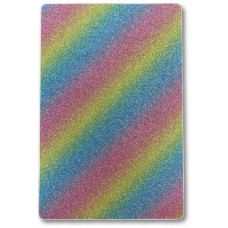 Lamina trasera personalizacion glitter qcharx pack