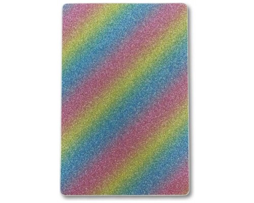Lamina trasera personalizacion glitter qcharx pack