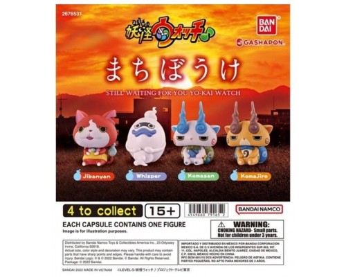 Set gashapon lote 30 articulos yokai