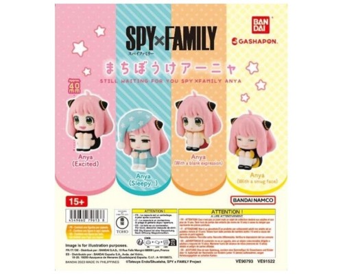 Set gashapon 30 articulos spy x
