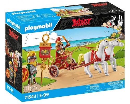 Playmobil asterix: cuadriga romana