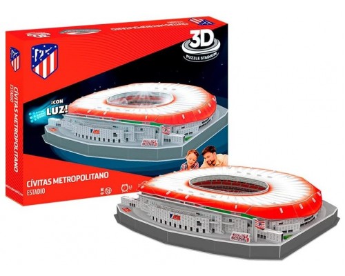 Estadio civitas metropolitano (atm) con luz