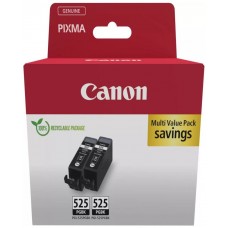 Pack cartucho tinta canon pgi - 525pgbk
