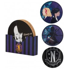 Juego 4 posavasos cinereplicas miercoles miercoles