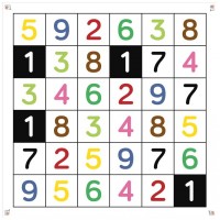Tapete numeros tilk bee - bot blue - bot