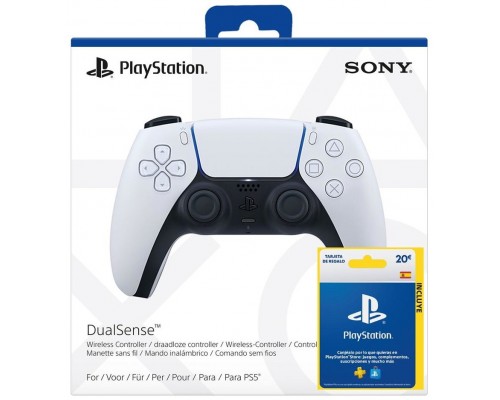 Mando ps5 dualsense blanco + psn