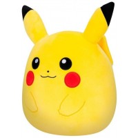 Peluche squishmallow pokemon pikachu 25 cm