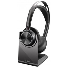 POLY Voyager Focus 2 USB-C with charge stand Headset InalÃ¡mbrico Diadema Oficina/Centro de llamadas USB Tipo C Bluetooth Base de carga Negro