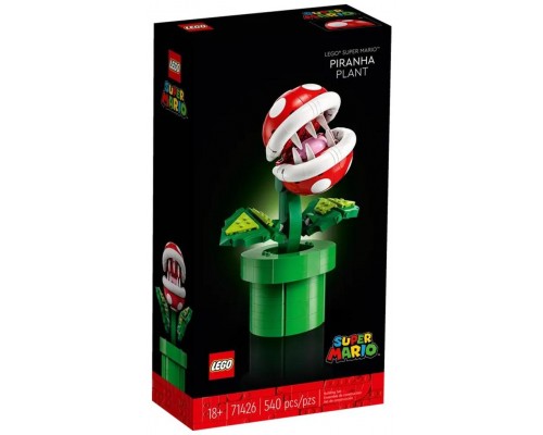 Lego super mario planta piraña