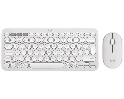 Teclado + mouse logitech pebble 2