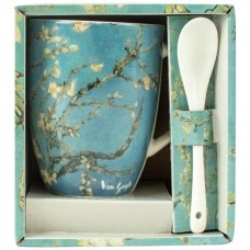Taza cerámica con cuchara enesco los