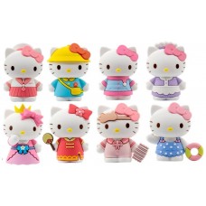 Figura hello kitty vestidos 1 unidad