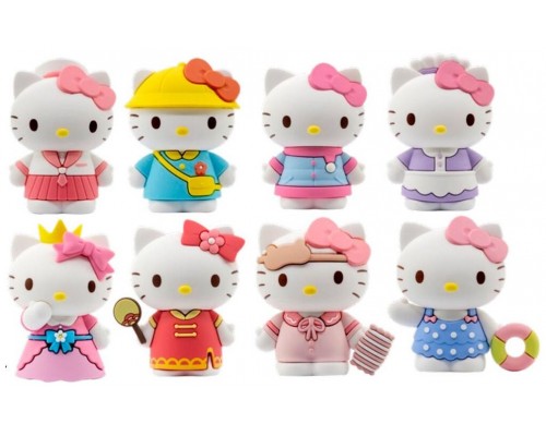 Figura hello kitty vestidos 1 unidad