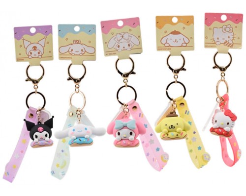 Llavero hello kitty and friends donut