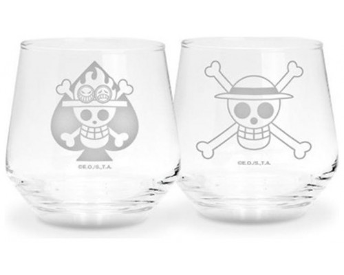 Pack 2 vasos abystyle one piece