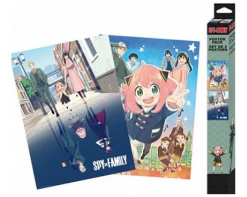 Set pack 2 poster abystyle spy