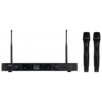 Microfono inalambrico doble uhf fonestar sonair - pro - 2m