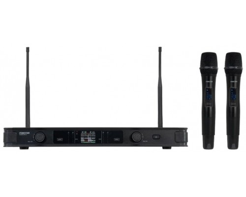 Microfono inalambrico doble uhf fonestar sonair - pro - 2m